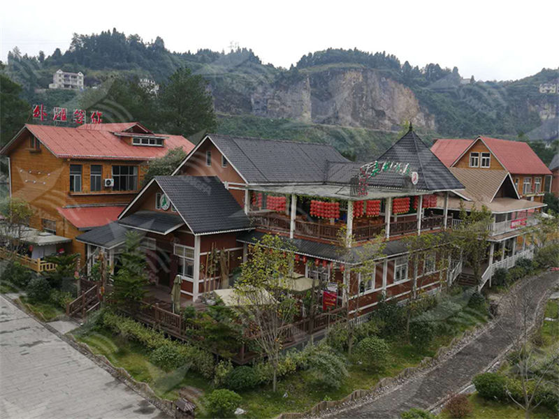 選擇合成樹脂瓦，為南方屋頂雨季防水護(hù)航